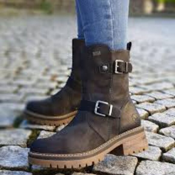 {NWOT} Rieker - Amalia Lug Sole Boots 96274 Shearling Gray | Anthrazit | Size 36 - Picture 1 of 12